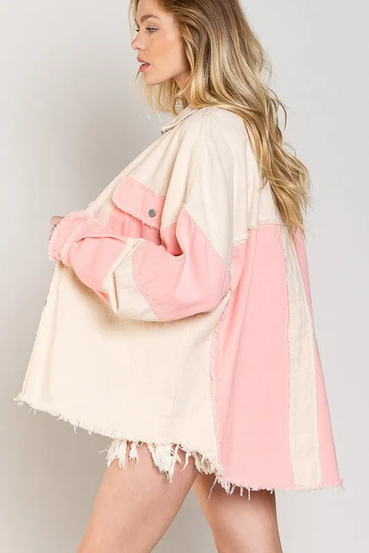Colorblock Oversized Jacket *Online Only*