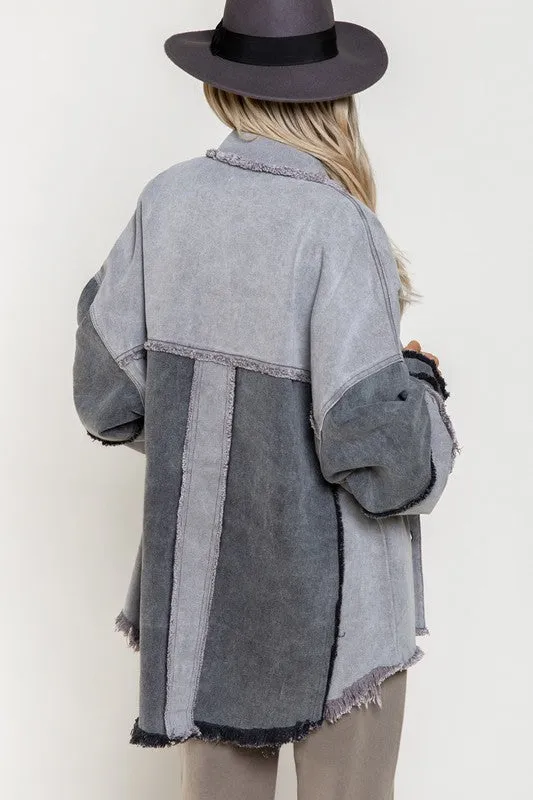 Colorblock Oversized Jacket *Online Only*
