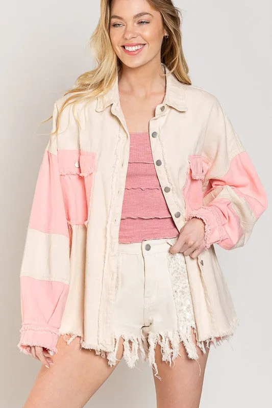 Colorblock Oversized Jacket *Online Only*