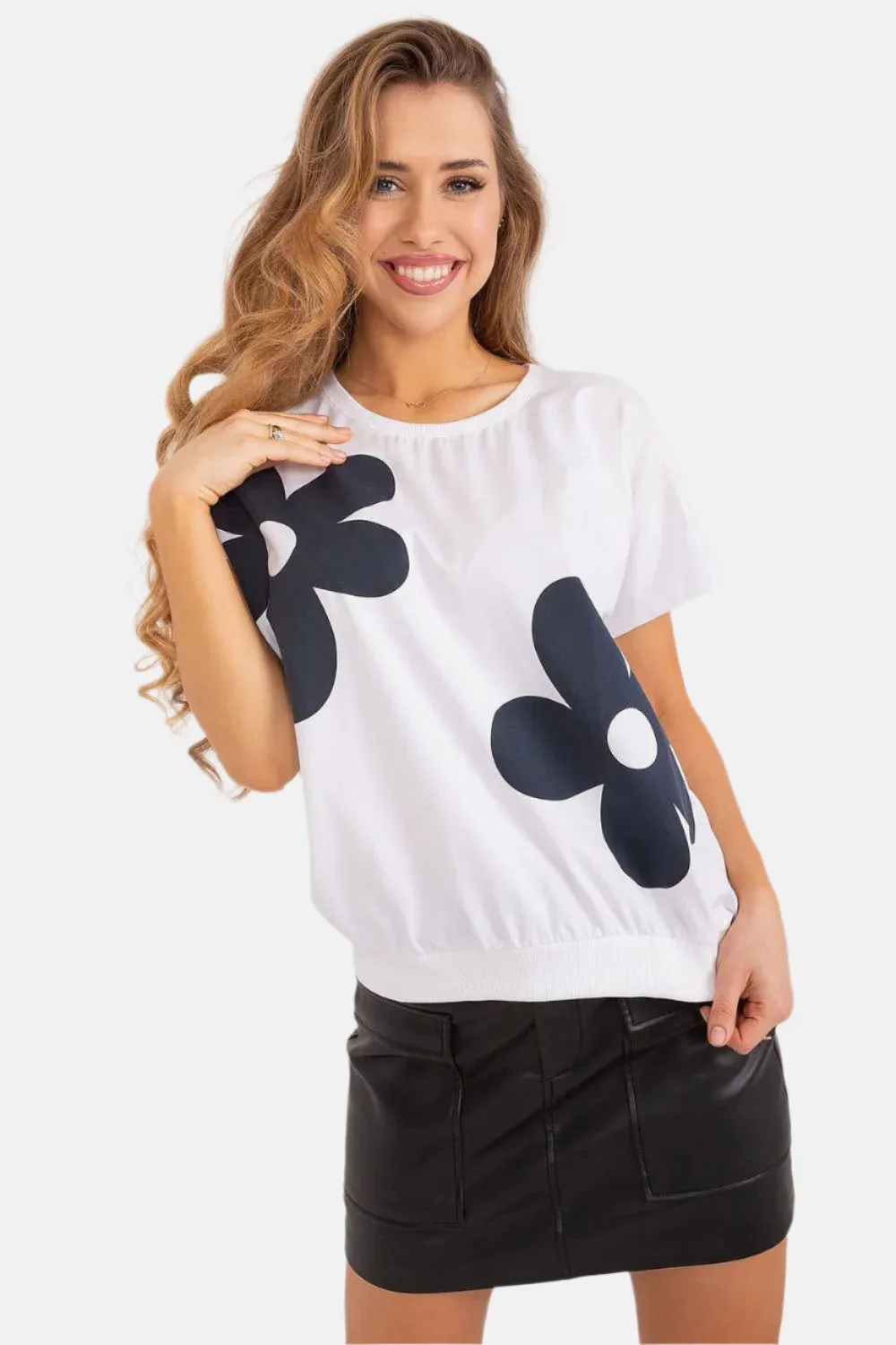Flower Print T-Shirt