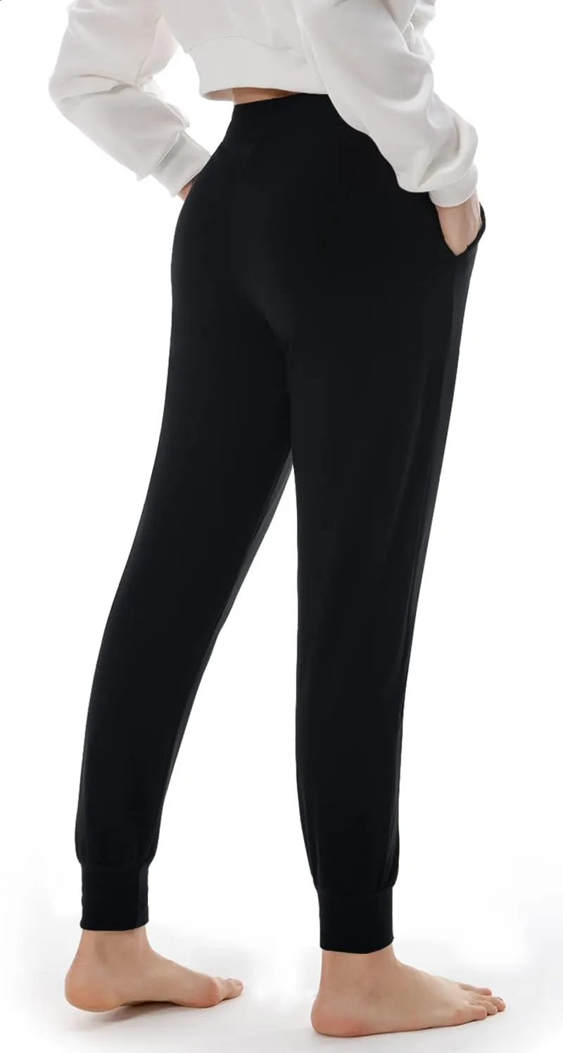 FULLSOFT Fleece Lined Sweatpants for Women-Women's Thermal Joggers with Pockets Lounge Leggings for Workout Running Winter