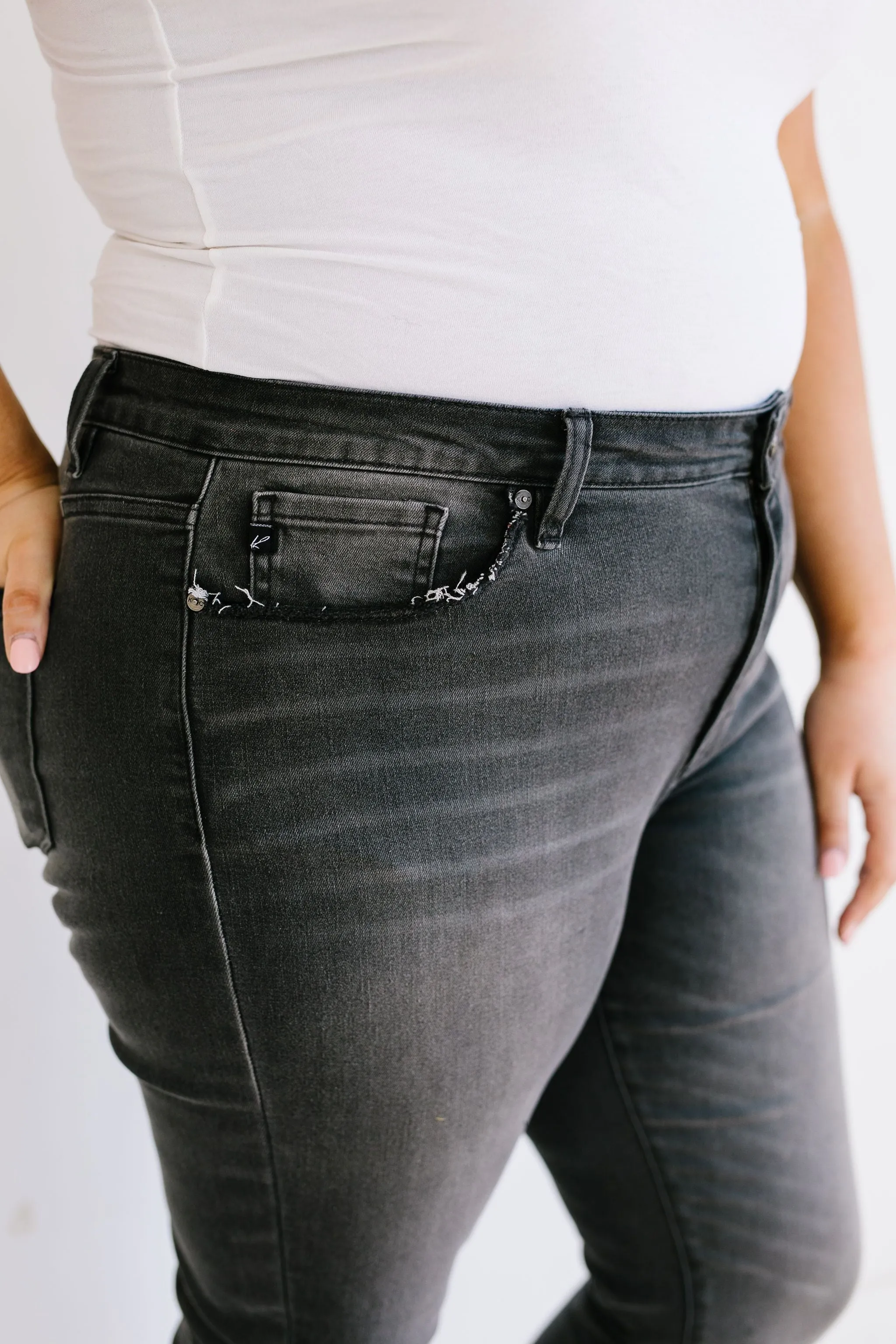 Gray Skies Mid-Rise Jeans