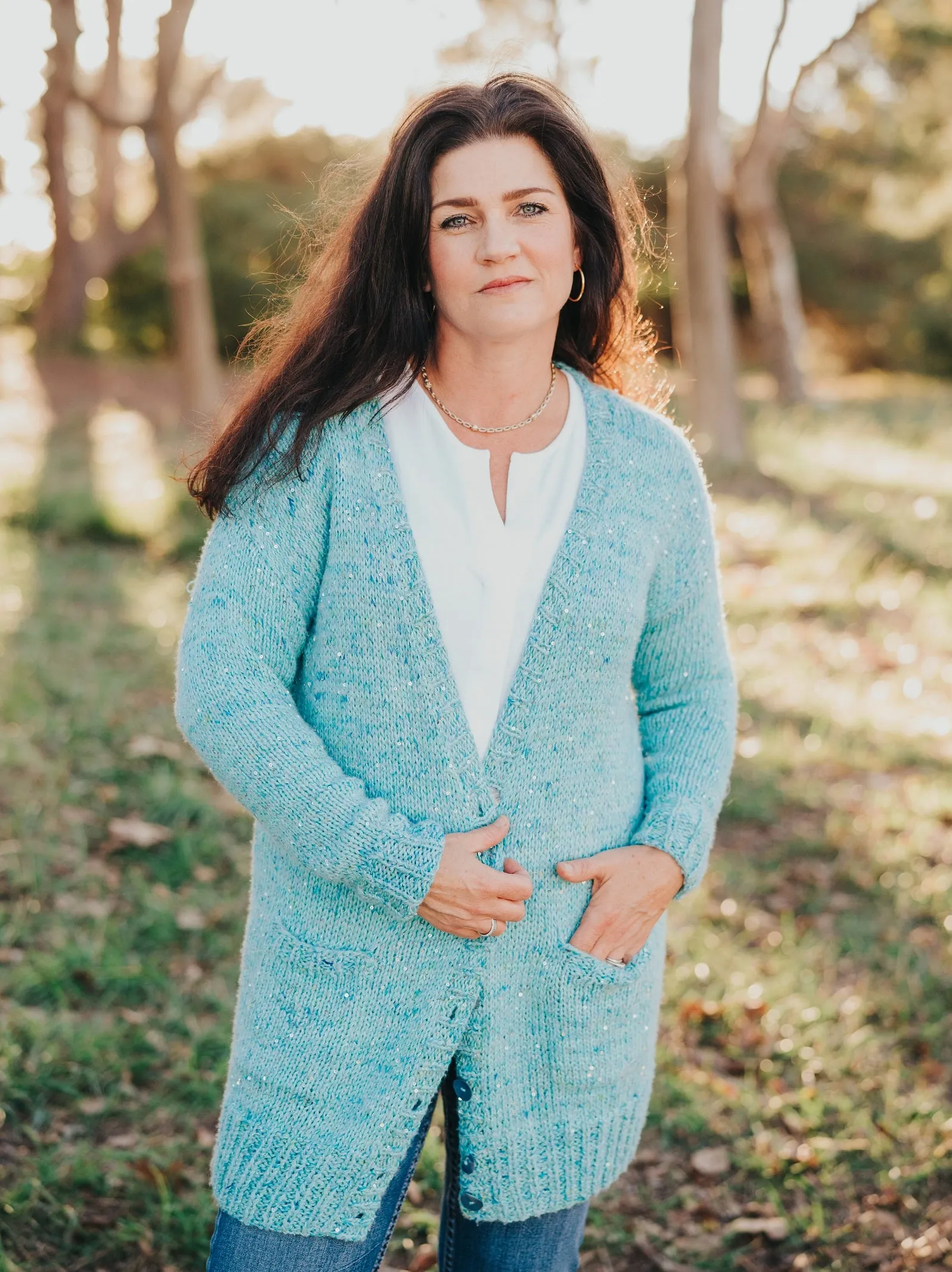 Jennifer's Classic Boyfriend Cardigan Pattern