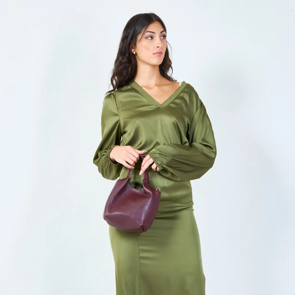Minimalist tote bag with soft texture wholesale