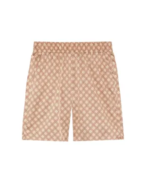Palma Angra Trelica Printed Silk Short - Pink Salmon