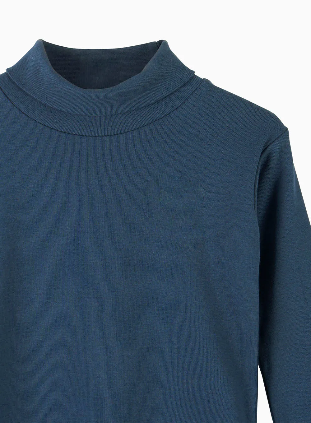 Unisex Classic Roll Neck in Navy